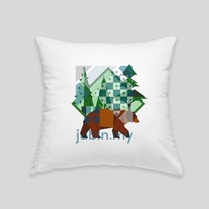 Brown bear cushion