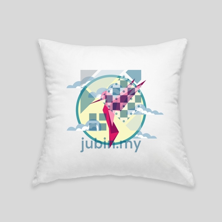 Hummingbird cushion